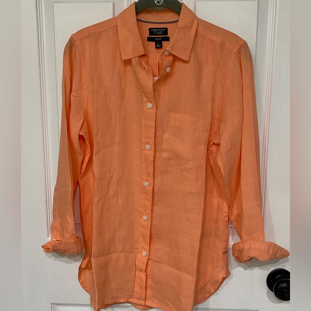 J Crew Baird McNutt Linen Shirt